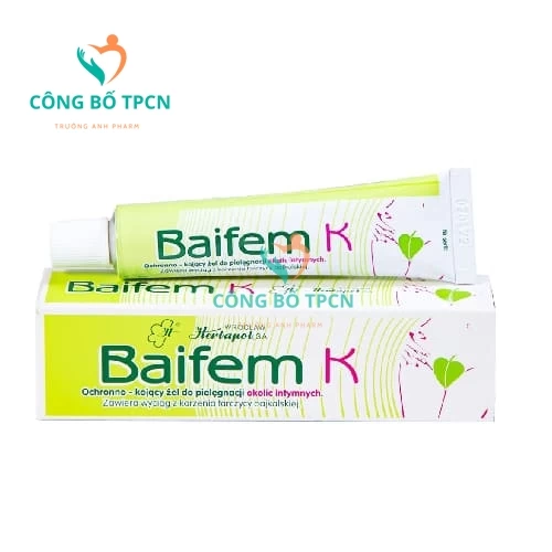 Baifem K - Hỗ trợ điều trị viêm da, bảo vệ và làm dịu mát cho da